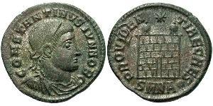 1 Follis /  AE3 Römische Kaiserzeit (27BC-395) Bronze Constantius II(317 - 361)