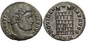 1 Follis /  AE3 Römische Kaiserzeit (27BC-395) Bronze Konstantin I (272 - 337)