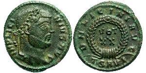 1 Follis /  AE3 Römische Kaiserzeit (27BC-395) Bronze Licinius I (265-324)