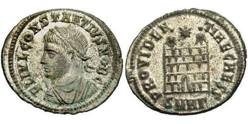 1 Follis /  AE3 Römische Kaiserzeit (27BC-395) Bronze Constantius II(317 - 361)