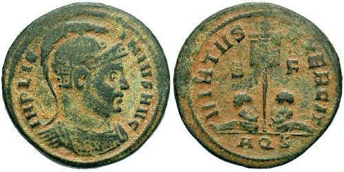 1 Follis /  AE3 Römische Kaiserzeit (27BC-395) Bronze Licinius I (265-324)