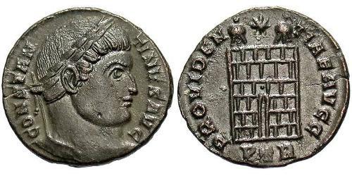 1 Follis /  AE3 Römische Kaiserzeit (27BC-395) Bronze Konstantin I (272 - 337)
