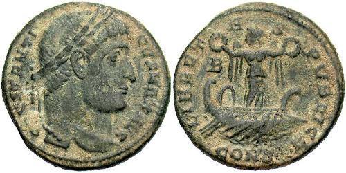 1 Follis /  AE3 Römische Kaiserzeit (27BC-395) Bronze Konstantin I (272 - 337)