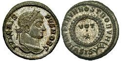 1 Follis /  AE3 Impero romano (27BC-395) Bronzo Crispo (305 - 326)