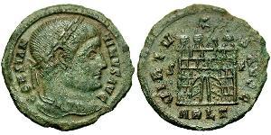 1 Follis /  AE3 Impero romano (27BC-395) Bronzo Costantino I (272 - 337)