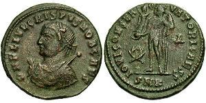 1 Follis /  AE3 Impero romano (27BC-395) Bronzo Crispo (305 - 326)