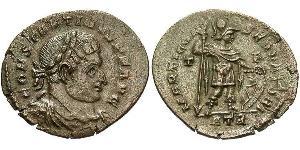 1 Follis /  AE3 Impero romano (27BC-395) Bronzo Costantino I (272 - 337)