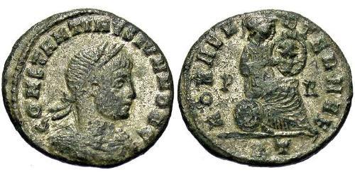 1 Follis /  AE3 Impero romano (27BC-395) Bronzo Costanzo II (317 - 361)