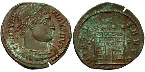 1 Follis /  AE3 Impero romano (27BC-395) Bronzo Costantino I (272 - 337)