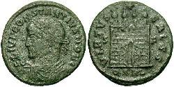 1 Follis /  AE3 Impero romano d