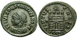 1 Follis /  AE3 Impero romano d