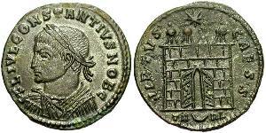 1 Follis /  AE3 Impero romano d