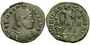 1 Follis /  AE3 Impero romano d