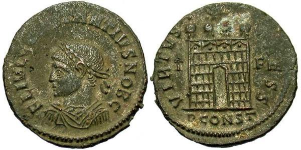 1 Follis /  AE3 Impero romano d