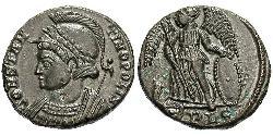 1 Follis /  AE3 羅馬帝國 青铜 君士坦丁大帝