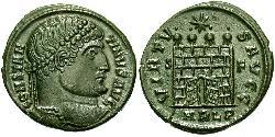 1 Follis /  AE3 羅馬帝國 青铜 君士坦丁大帝