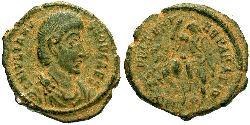 1 Follis /  AE3 羅馬帝國 青铜 尤利安