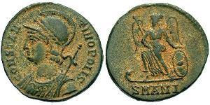 1 Follis /  AE3 羅馬帝國 青铜 君士坦丁大帝