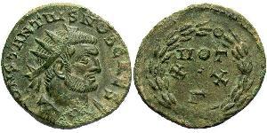 1 Follis /  AE3 羅馬帝國 青铜 君士坦丁大帝