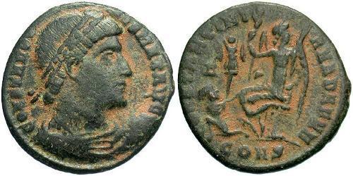 1 Follis /  AE3 羅馬帝國 青铜 君士坦丁大帝