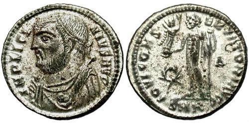 1 Follis /  AE3 羅馬帝國 青铜 Licinius I (265-324)