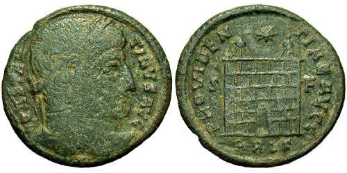1 Follis /  AE3 羅馬帝國 青铜 君士坦丁大帝