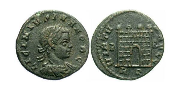 1 Follis /  AE3 羅馬帝國 青铜 Licinius II (315-326)