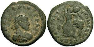 1 Follis /  AE4 Imperio bizantino (330-1453) Bronce Arcadio (377-408)