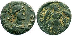 1 Follis /  AE4 Imperio bizantino (330-1453) Bronce Zenon (425- 491)