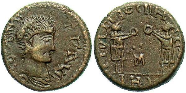 1 Follis /  AE4 Imperio romano (27BC-395) Bronce Constante I (320-350)