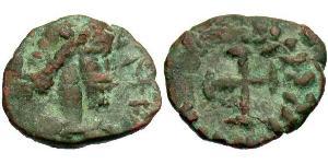 1 Follis /  AE4 Imperio romano de Occidente (285-476) Bronce Valentiniano III (419-455)
