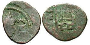 1 Follis /  AE4 Imperio romano de Occidente (285-476) Bronce Valentiniano III (419-455)