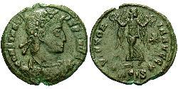 1 Follis /  AE4 Empire romain (27BC-395) Bronze Constance II (317 - 361)