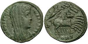 1 Follis /  AE4 Empire romain (27BC-395) Bronze Constantin I (272 - 337)