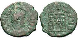 1 Follis /  AE4 Empire romain d