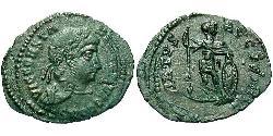 1 Follis /  AE4 Römische Kaiserzeit (27BC-395) Bronze Constantius II(317 - 361)