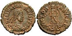 1 Follis /  AE4 Römische Kaiserzeit (27BC-395) Bronze Valentinian II (371-392)
