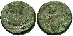 1 Follis /  AE4 Western Roman Empire (285-476) Bronze Valentinian III (419-455)