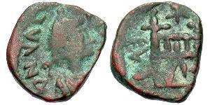 1 Follis /  AE4 Western Roman Empire (285-476) Bronze Valentinian III (419-455)