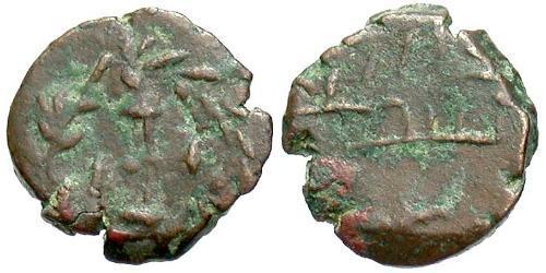 1 Follis /  AE4 Western Roman Empire (285-476) Bronze Valentinian III (419-455)