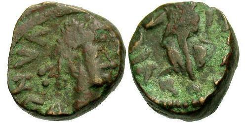 1 Follis /  AE4 Western Roman Empire (285-476) Bronze Valentinian III (419-455)