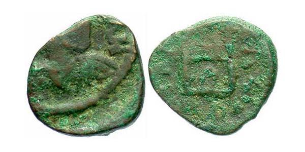 1 Follis /  AE4 Western Roman Empire (285-476) Bronze Valentinian III (419-455)