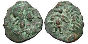 1 Follis /  AE4 Weströmisches Reich (285-476) Bronze Valentinian III (419-455)