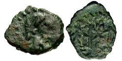 1 Follis /  AE4 Impero bizantino (330-1453) Bronzo Marciano (392-457)