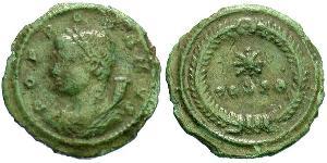 1 Follis /  AE4 Impero romano (27BC-395) Bronzo Costantino I (272 - 337)