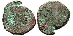 1 Follis /  AE4 Impero romano d