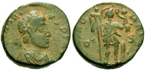 1 Follis /  AE4 Impero romano d