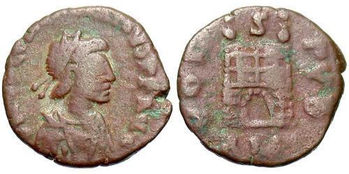 1 Follis /  AE4 Impero romano d
