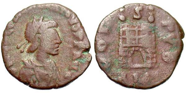 1 Follis /  AE4 Impero romano d
