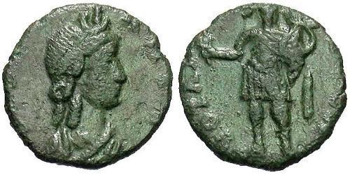 1 Follis /  AE4 Repubblica romana (509BC-27BC) Bronzo 